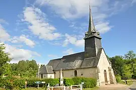 The church in La Roque-Baignard