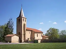 The church of Mazerolles