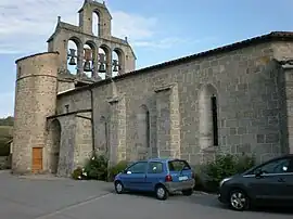 The church of Saint-Barthélémy, in Saint-Léger-du-Malzieu