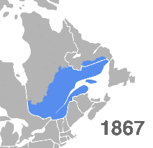 Quebec from 1867 to 1927.