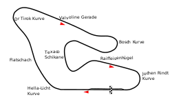 The Österreichring (in 1971)