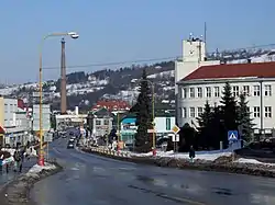 Čadca - town center