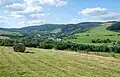 A view of Čertižné and the local landscape (August 2016)