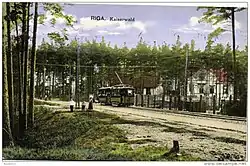 Mežaparks in the beginning of 20th century