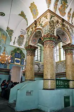 Łańcut Synagogue was established by Stanisław Lubomirski, 1733.