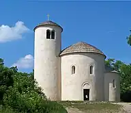 Image 25Rotunda of St. George from the beginning of the 12th century on Mount Říp (from History of the Czech lands)