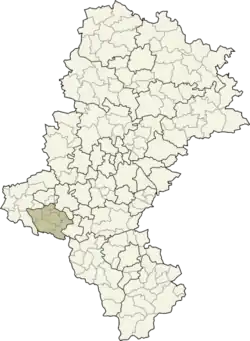 Location within Silesian Voivodeship