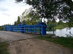 Lock in Marcelów at Radomka