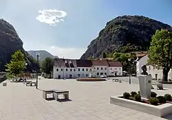 Main town square in Šavnik