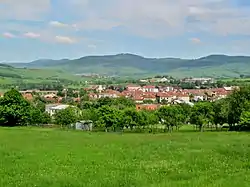 View of Štítná nad Vláří from the west