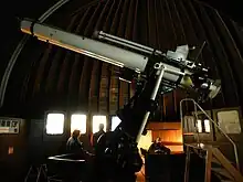 The observatory's main instrument: double refractor made by Zeiss in 1908