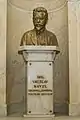 Bust of Lucerna founder Vácslav Havel by Jan Štursa