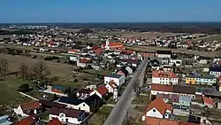 Aerial view of Żędowice