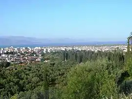 The town of Aigio
