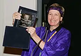 Pirjo Honkasalo awarded at the 7th Thessaloniki Documentary Festival (2005)