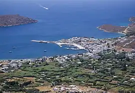 Livadi view from Chora