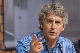 Alexander Payne at a press conference at TIFF (2017)