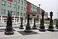 Outside chessboard