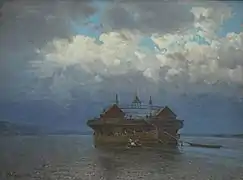 Belyana on Volga, by Y. Weber (1929)