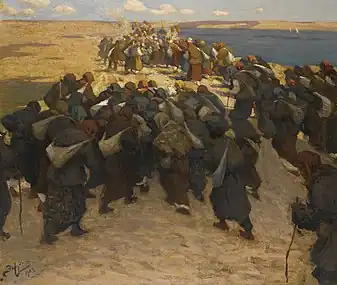 Crowd of pilgrims (1903)