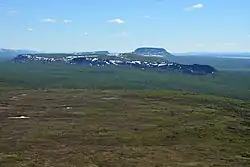 Landscape of the North Siberian Lowland.