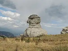 A rock called "Sphinx"