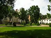 Courtyard located at the back of the Palace