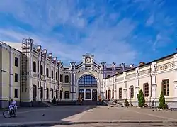 Rail terminal in Koziatyn