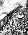 Meeting of Symon Petlura at the Fastiv train station on 29 August 1919