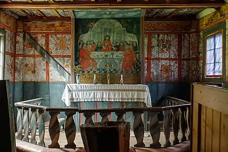 Uvdal Church interior