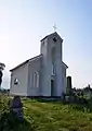 The tomb-chapel of the Skarbeks and Yablonovskys (1813) on the old