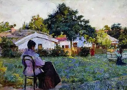 In the country. Noon (1892)