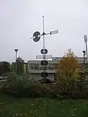 Huge weather vane in Vilnius is among the largest in Europe