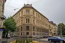 Former Galizische Landesbank in Lviv, 2015