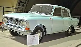 Moskvitch 412 from the late 1960s and early 1970s