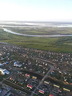 Aerial view of Namtsy