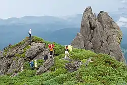 On top of Mendeleeva volcano, Yuzhno-Kurilsky District