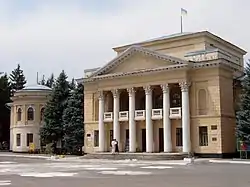 Main square in Pervomaisk