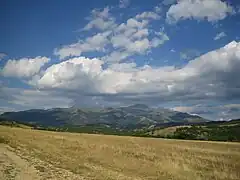 A view to Rila from Slatino