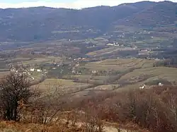 Popovac – Panorama of the settlement