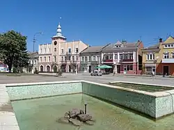 Main square of Pidhaitsi