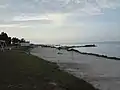 A coastline view in Zaliznyi Port