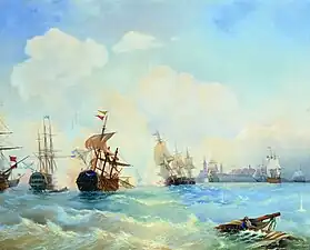 Battle of Reval in 1790