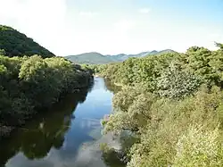 The Arzamasovka River in Olginsky District