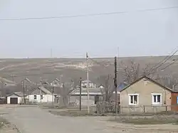 The selo of Sadovoye, the administrative center of Sarpinsky District