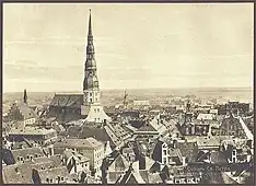 St. Peter's Church in 19th century