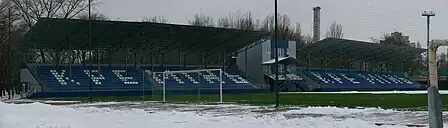 Panorama of stands