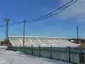 Yuriya Gagarina stadium snowed in within Chernihiv