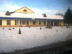 Ostroh railway station 14km away in Ozenin