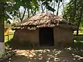 Reconstructed hut